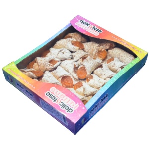 IULIANO Fursecuri Cornulete cu jeleu Caise 400 g - Img 1