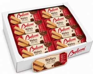 Napolitane Balconi cu cremă de cacao 150g - Img 3