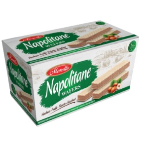 Napolitane MORELLO 400g – Set 4 Cutii Asortate (Căpșuni, Portocale, Alune și Lămâie) - Img 5