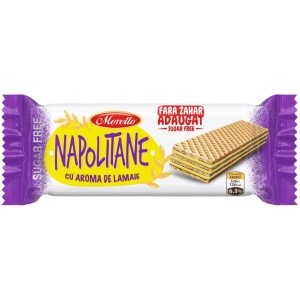 Napolitane MORELLO FARA ZAHAR, crema lamaie, 24 X 40 g