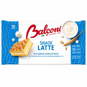 Prajituri BALCONI, Trancetto Lapte, 10 x 28 g - Img 2