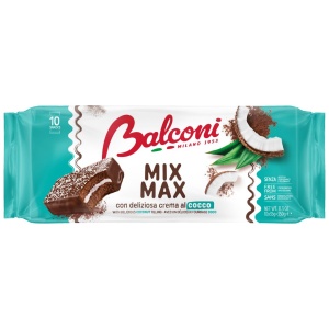 Prajituri glazurate, BALCONI, Mix Max Cocos, 10 x 35 g - Img 4