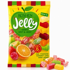 ROSHEN Jelly Mixed Fruit Jeleuri Asortate Fără Gelatină 1 kg - Img 7