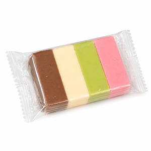 Set 4 Batoane Lapte Asortate 45g, IULIANO 180g – Cacao, Vanilie, Căpșuni, Fistic