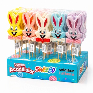 Acadele Iepurași SWEEBO, 40g X 40 buc/set