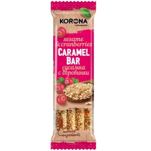 Batoane Caramel Bar Susan si Merisor, KORONA, 15 X 45 G