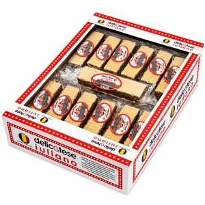 Batoane Lapte IULIANO, cacao si rom in foi vafe, 25 X 40 g