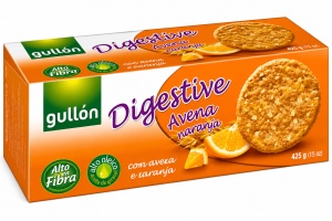 Biscuiti GULLON INTEGRALI cu Portocale 425 g (15/bax) - Img 2