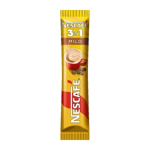 Cafea instant, NESCAFE, 3 in 1, Mild, 24 plicuri X 15 g - Img 2