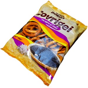 Covrigei DORIVI, cu mac si sare, 12 X 250 g - Img 3