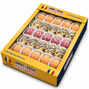 Fursecuri Delicatese Asortate – Rozete și Caise, Cutie 600g