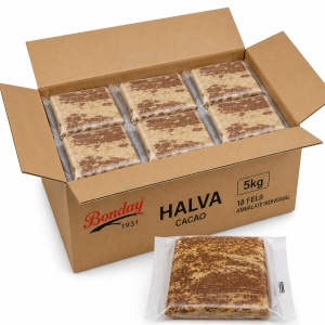 Halva BONDAY, cacao, feliata, 5 kg