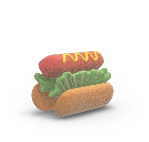 Marshmallow acrișor în formă de hot dog RELKON Yammiez, 50 g - Img 6