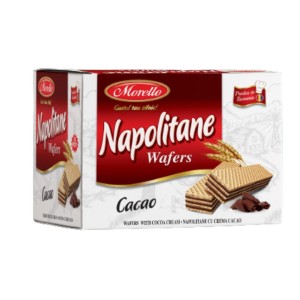 Napolitane MORELLO, crema de cacao, 3 kg (10 x 300g)