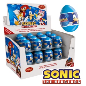 Ou Ciocolata ZAINI, cu surprize, Sonic, 24 X 20 g