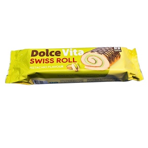 Ruladă Dolce Vita cu Cremă de Fistic, 300g - Img 2