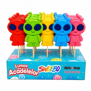 Acadele Alien Pop SWEEBO, 40 g X 40 buc/set