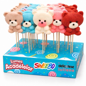 Acadele Ursuleti SWEEBO, 40g x 35 buc/set
