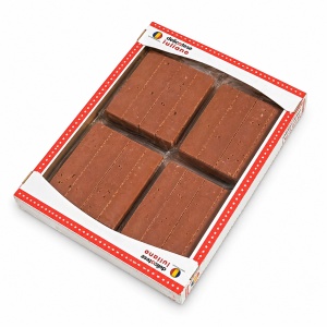 Batoane IULIANO, Lapte cu Cacao 180 g (4 x 45 g) – Set / 8 Seturi Cutie - Img 2