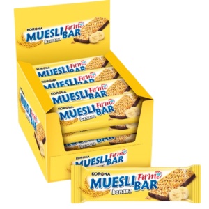 Baton cereale Korona Musli aromă banană, 24 × 40 g (cutie) - Img 2