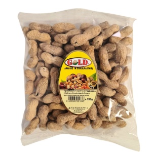 Bax 10 pungi Arahide in coaja pastai GOLD, prajite si sarate, 200 g - Img 4