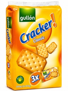 Biscuiți Cracker sărați Gullon 300 g (3 x 100 g)(8/bax) - Img 2
