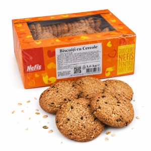 Biscuiți cu Cereale Nefis 1.6 kg