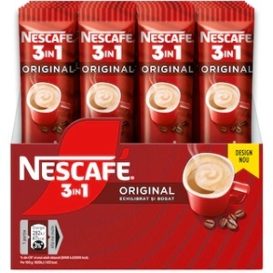 Cafea instant, Nescafe, 3 in 1, Original, 24 plicuri X 15.5 g - Img 3