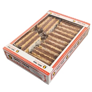 Cutie batoane lapte cu cacao în foi de vafe 80 g, Iuliano (19 buc/cutie) - Img 6