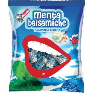 Dropsuri mentă Incap 150g – bomboane mentolate (Italia)