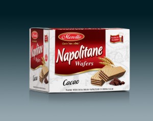 Napolitane MORELLO, crema de cacao, 3 kg (10 x 300g) - Img 2