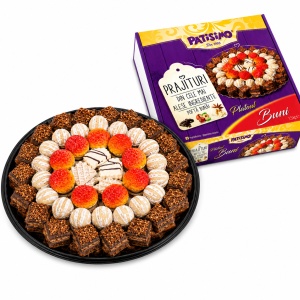 PATISIMO Platou Prăjituri Asortate „Buni”, 800g - Img 2