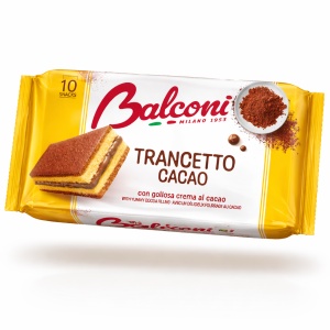 Prajituri BALCONI, Trancetto Cacao, 10 x 28 g - Img 4