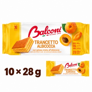 Prajituri BALCONI, Trancetto Caise, 10 x 28 g