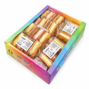Set 4 Biscuiți cu Cremă Asortată IULIANO 140 g – Mix Arome - Img 4