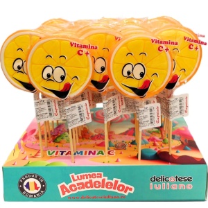 Acadele Portocala SWEEBO, 35g X 40 buc/set - Img 3
