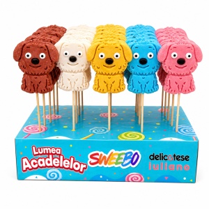 Acadele Puppy Pop SWEEBO, 40 g X 40 buc/set