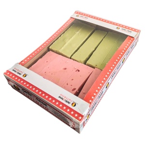 Batoane Lapte Căpșuni și Fistic Iuliano 450 g - Img 2