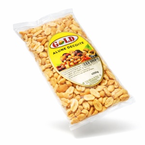 Bax 10 pungi Arahide decojite GOLD, prajite si sarate, 200 g - Img 3