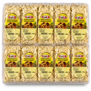 Bax 10 pungi Seminte Dovleac GOLD, prajite si sarate, 500 g - Img 3