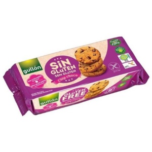 Biscuiți cu picături de ciocolată FĂRĂ ZAHĂR și FĂRĂ GLUTEN Gullon, 125g (12/bax) - Img 2