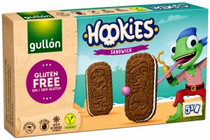 Biscuiți GULLON Fără GLUTEN Hookies cu Cremă 230 g (8/bax) - Img 2