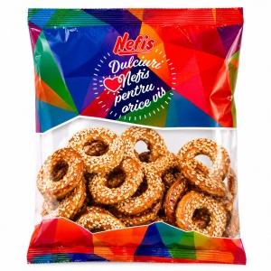 Covrigei NEFIS, ineluse cu susan, 10 X 120 g