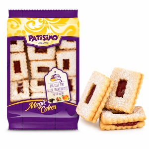 Fursecuri Căpșunici PATISIMO Magic Cakes cu Umplutură de Căpșuni, Caserolă 350g - Img 2