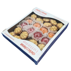 Fursecuri Delicatese Asortate – Rozete și Caise, Cutie 400g - Img 3