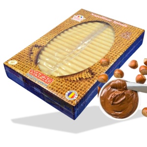 Napolitane spirale WAFRO, crema alune, 1.6 kg