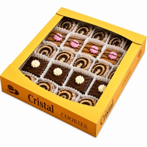 Prajituri CRISTAL, Asortate, 500 g