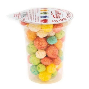 Pufuleti Bile dulci pahar, PUFFLOSS, 12 X 20 g - Img 3