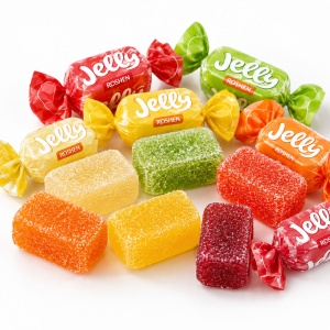 ROSHEN Jelly Mixed Fruit Jeleuri Asortate Fără Gelatină 1 kg - Img 4