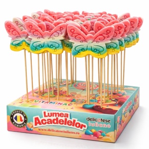 Acadele Fluture SWEEBO, 35g x 40 buc/set